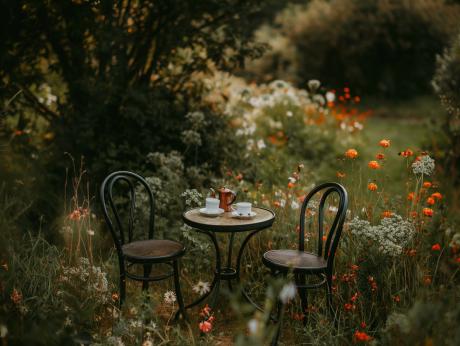 tea garden Image